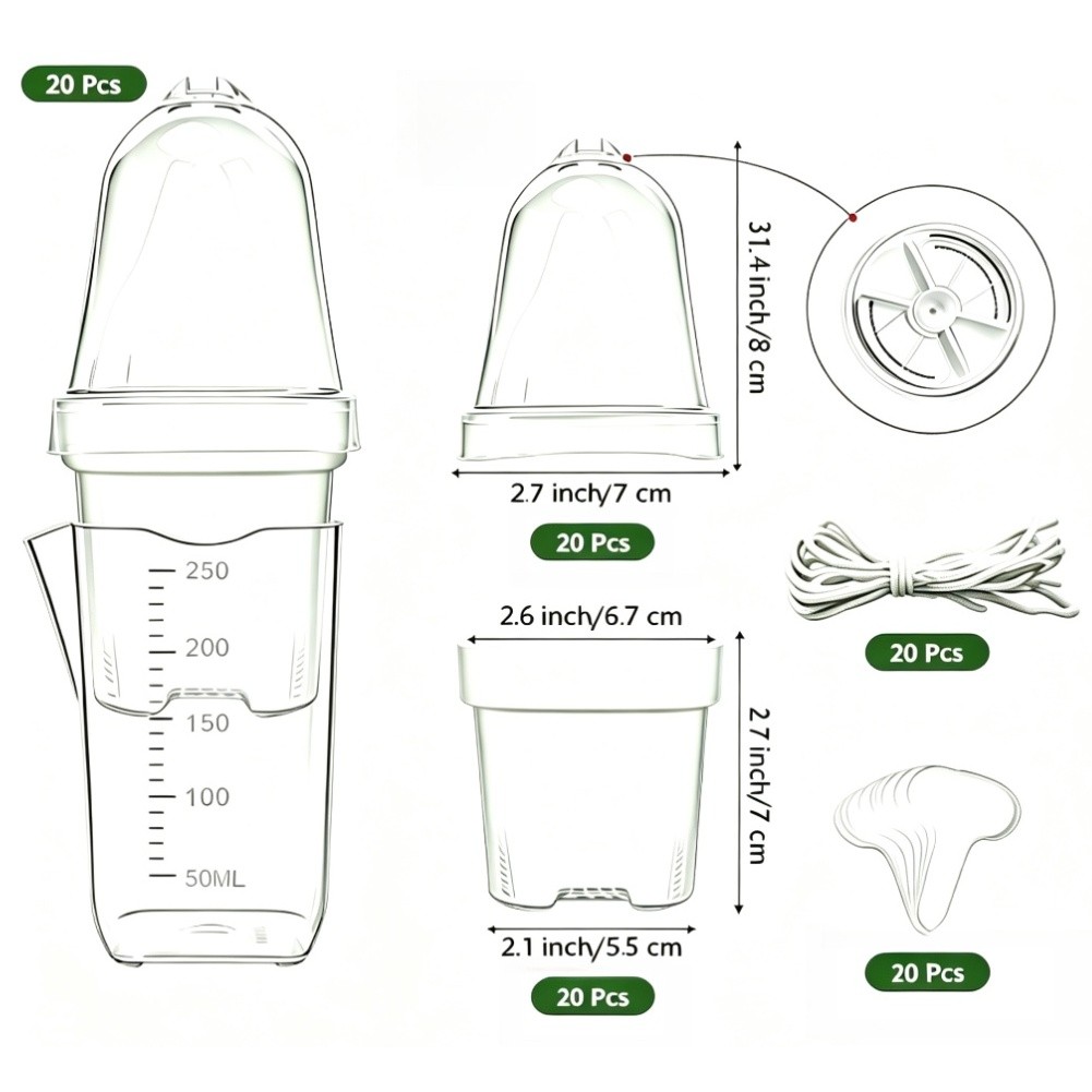 Selbstbewässerndes Anzuchtset  – Humidity Dome Kit Bewertung und Preis